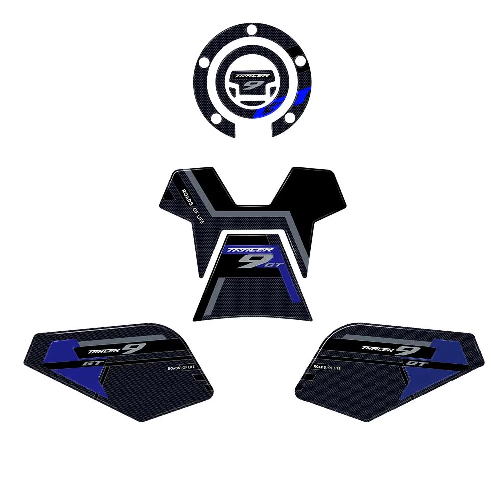 

Аксессуары Tracer 9gt, накладка на бак мотоцикла, 3D гелевые наклейки из эпоксидной смолы для Tracer 9GT 2021 2022 2023 2024