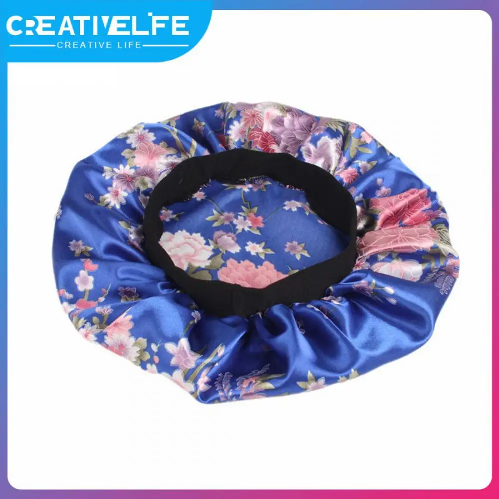 

New Fshion Waterproof Shower Cap For Women Bath Hat Hair Cap Bathroom Products