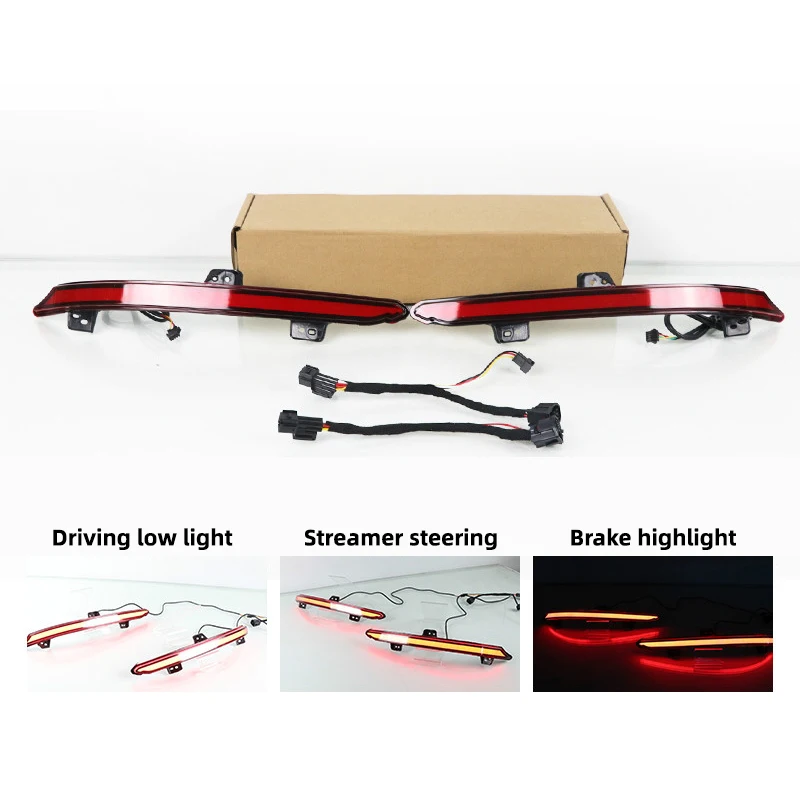 2 шт. светодиодный льные светодиодные лампы для заднего бампера Honda Accord Inspire 2018 2019 |