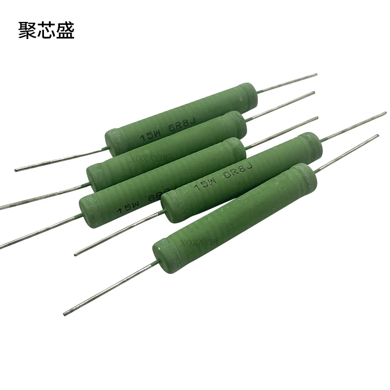 Rx21 сопротивление обмотки 15 Вт 5% 1R 10R 30R 51R 68R 100R 200R 470R 1K 10K33K