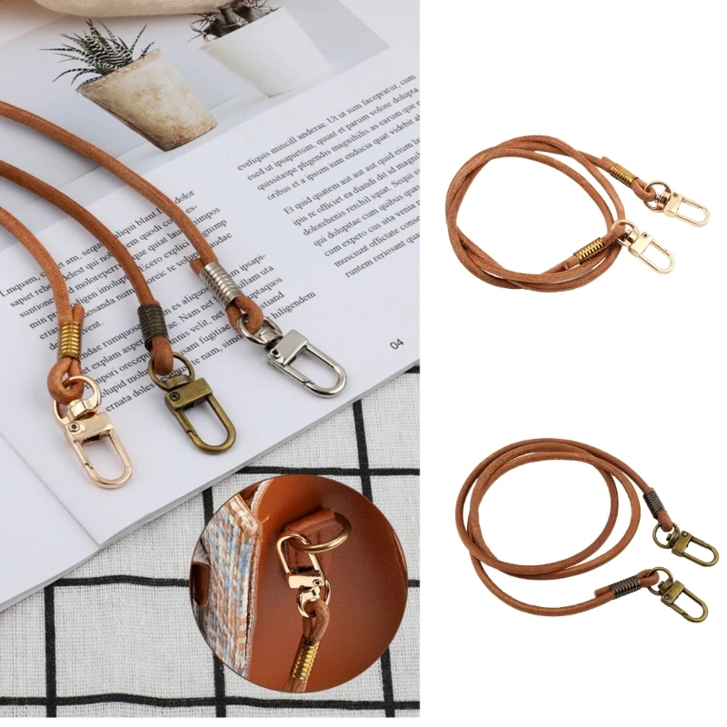 

40/60/80/120cm Round Band Belt Crossbody Bag Strap Handcraft Bag DIY Accessory