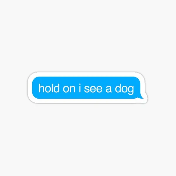 

5 шт., наклейки на стену «Keep On I See A Dog»