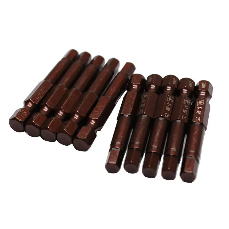 

Hex Screwdriver Bit H3 H4 H5 H6 H8 H10 Length 50mm 75mm 100mm 150mm
