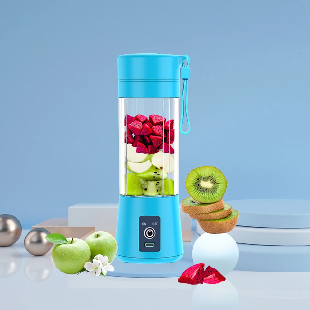 

300ML Portable Blender Bottle Mini Electric Juicer Machine Fruit Food Extractor Smoothies Juice Mixers Automatic Milkshake Maker