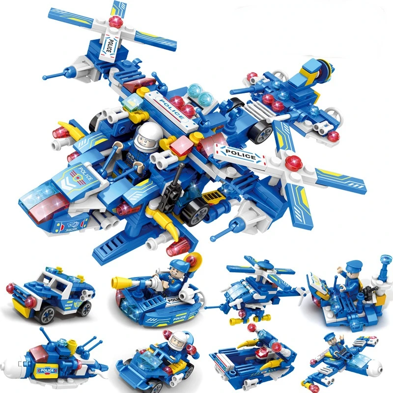 Обучающие сборные игрушки совместимые с конструктором Lego мелкие конструкторы