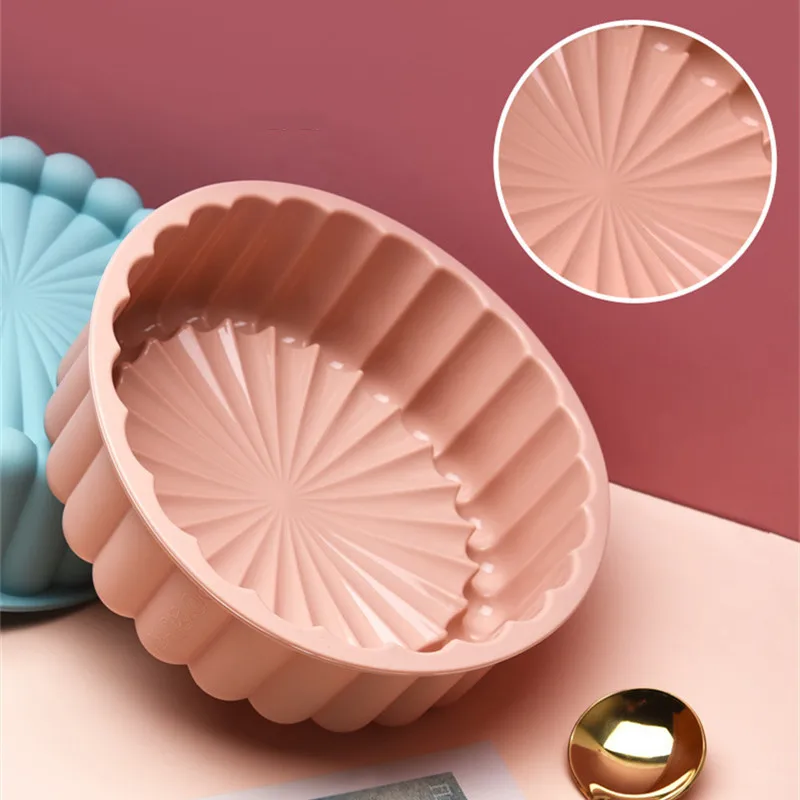 

Thicken Cake Stencil Charlotte Cake Pan Silicone Pan Sponge Flan Mold Shortcake Baking Silicone Molds Air Fryer Silicone Basket