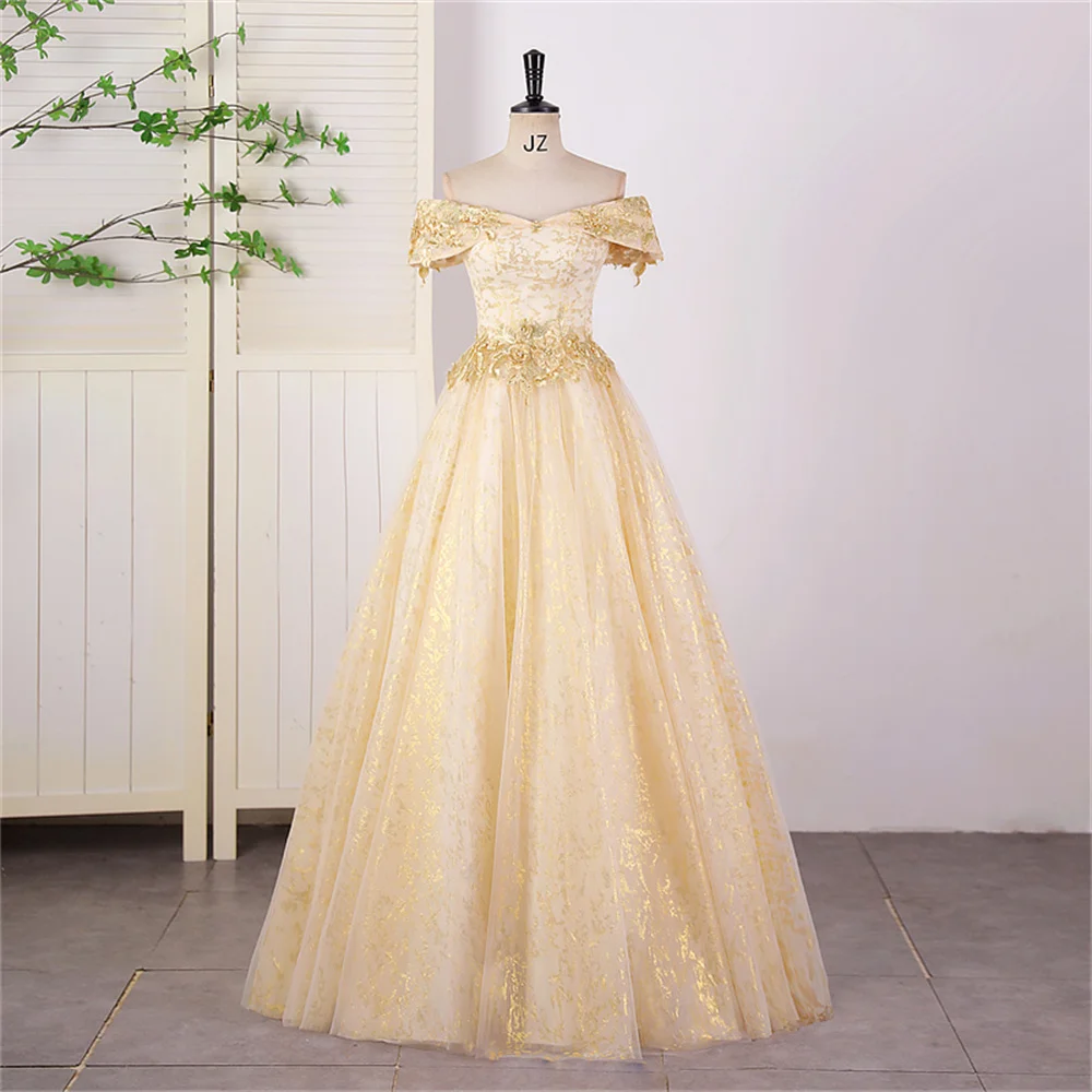15 платьев Quinceanera, золотые вечерние платья, классическое 15-летнее платье, платья по индивидуальному заказу для Quinceanera, платье для выпускного вечера 2025 года (art.: 3920cedbce77d) - 3920cedbce77d