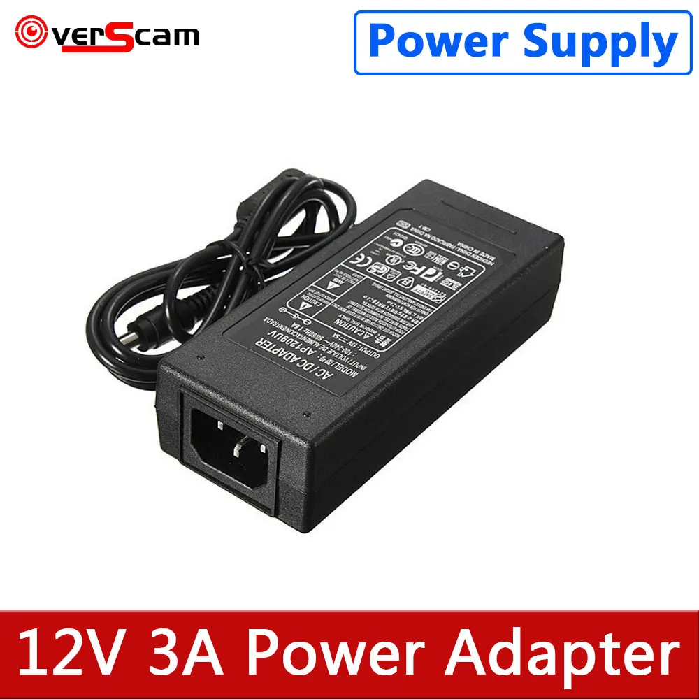 

Lowest Price New AC Converter Adapter For DC 12V 3A 60W LED Power Supply Charger for 5050/3528 SMD LED Light or LCD Monitor CCTV