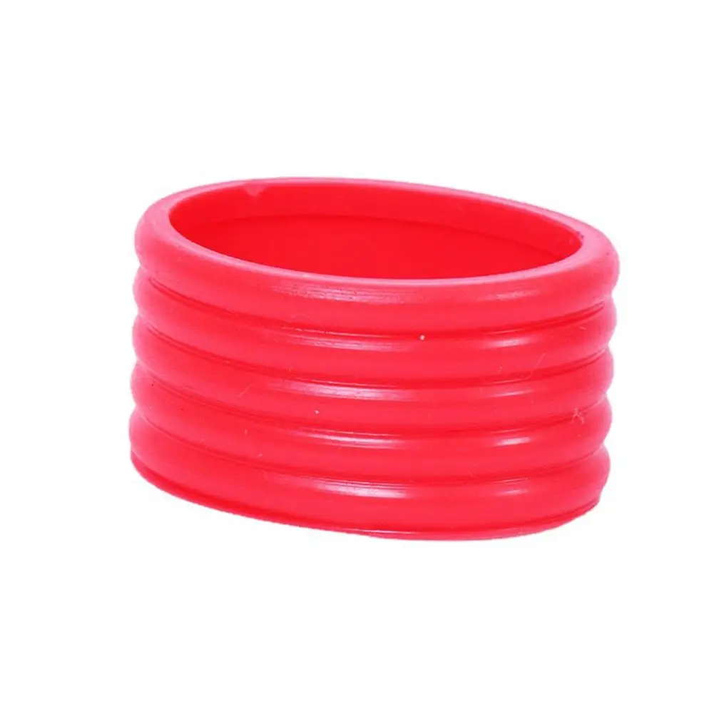 

Racquet Sealing Rubber Ring Tennis Handle Grip Ring Soft Elastic Reusable Colorful Racket Band Rubber Ring Sealing Cap