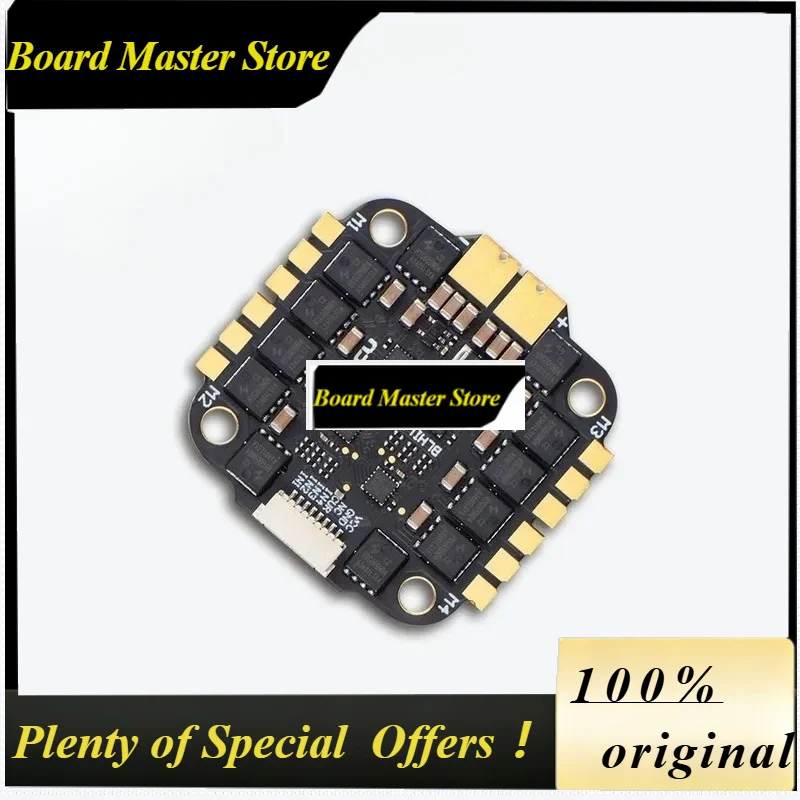 Фото BoMaSvoltara 70A ESC RuiBet 60A/65A 3-6S Dshot600 BLHELI_S 4-в-1 ESC для RC FPV дронов, контроллеров полета и MATEK F405 WIN №1