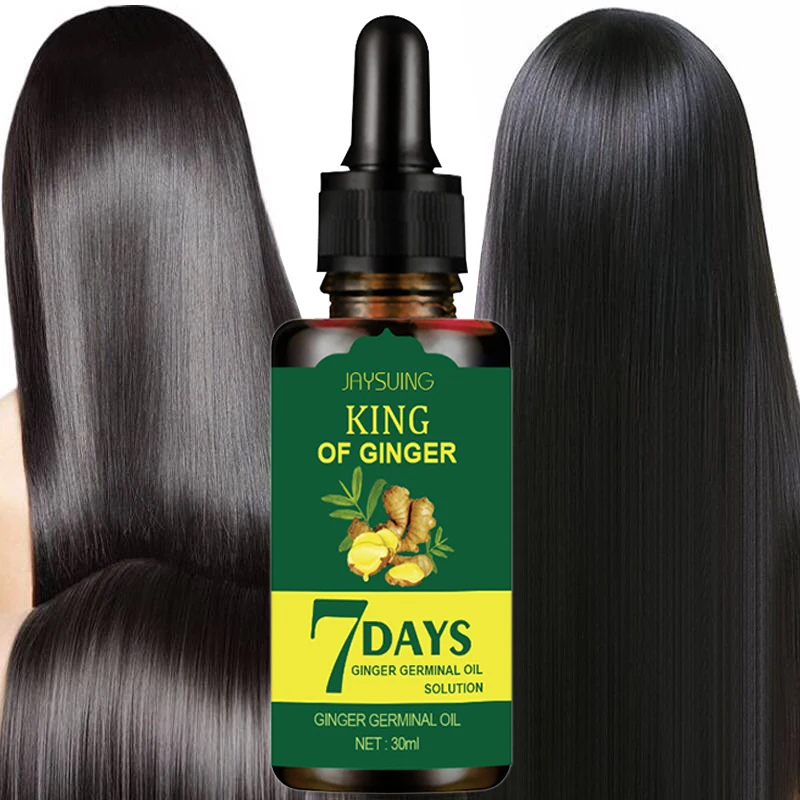 

Ginger Essence Hair Growth Products Fast Regrowth Oil Serum Hair Loss Medicine Enhancer Care Beauty Scalp Treatment 30ml TSLM1