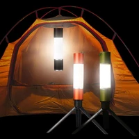 1 5pcs usb rechargeable led flashlight waterproof zoomable led torch emergency light outdoor camping tent lamp hanging lantern