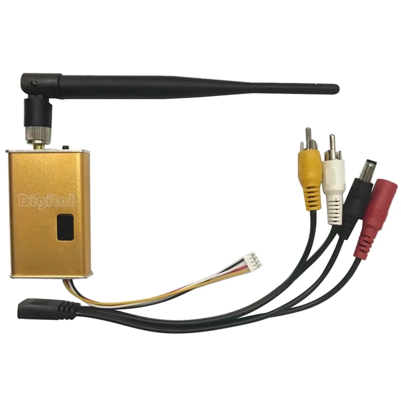 5000 МВт 5 Вт миниатюрный FPV видео передатчик 1,2G 1200 МГц Аудио Видео беспроводной передатчик 30 км LOS дальность (передатчик) долговечный