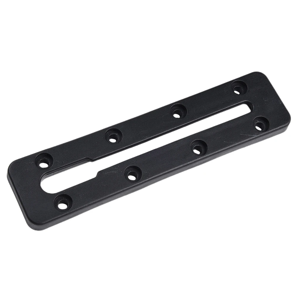 Rail Bracket Plastic Rail Fishing Rod Bracket Kayaking Parts Mounting Base Nylon + Stainless Steel Water Sports