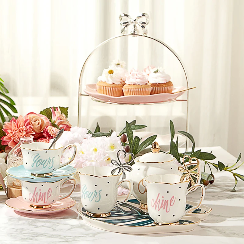 

Porcelain Yours Mine Tea Cup, Saucers, Spoons, Mugs, Teapot, Coffeeware, Couple Cups, Valentines Gift for Her, Her