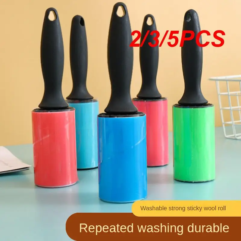 

2/3/5PCS Handle Sticker 89g Handle Roller Convenient Roller Washable Household Tools Felt Roller Brush Silicone
