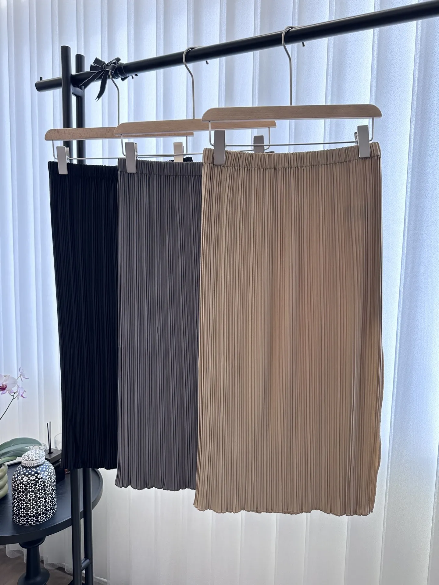 

Новинка Осень-зима 2023, модная женская одежда, юбка со складками 0802