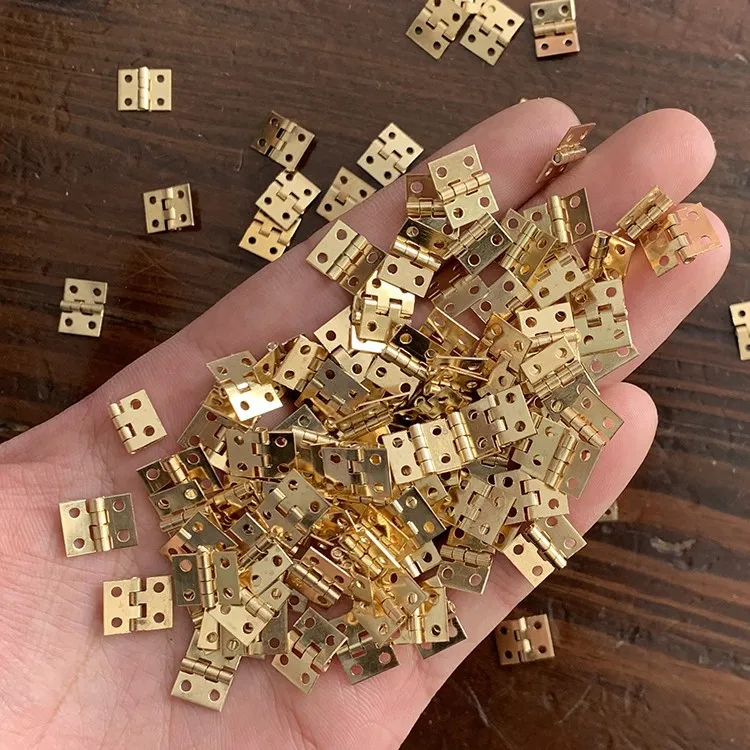 

Small Hinge Full Copper Wide Hinge Small Super Mini Pure Copper Craft Box Hardware Stainless Steel Hinge Furniture Wooden Box