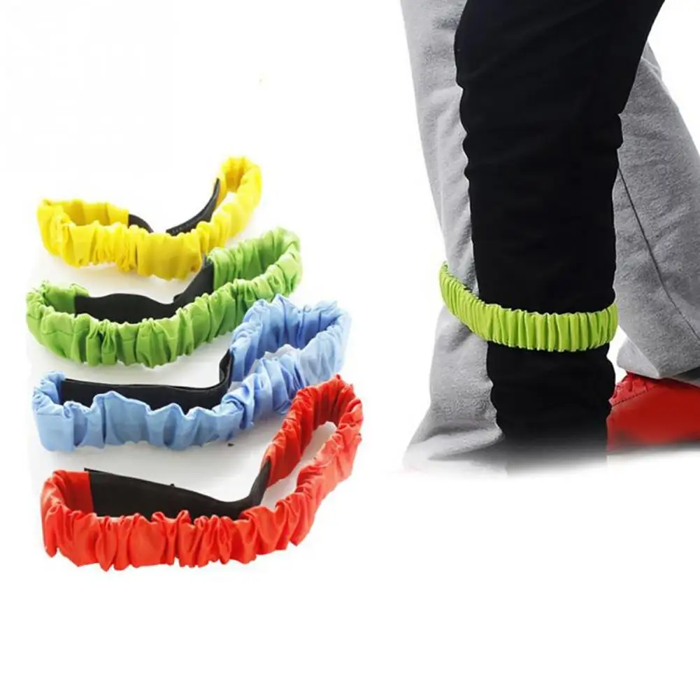 

3-legged Race Bands Elastic Tie Rope Foot Running Outdoor Sports Game Cooperative Training Toys For Kids Parents