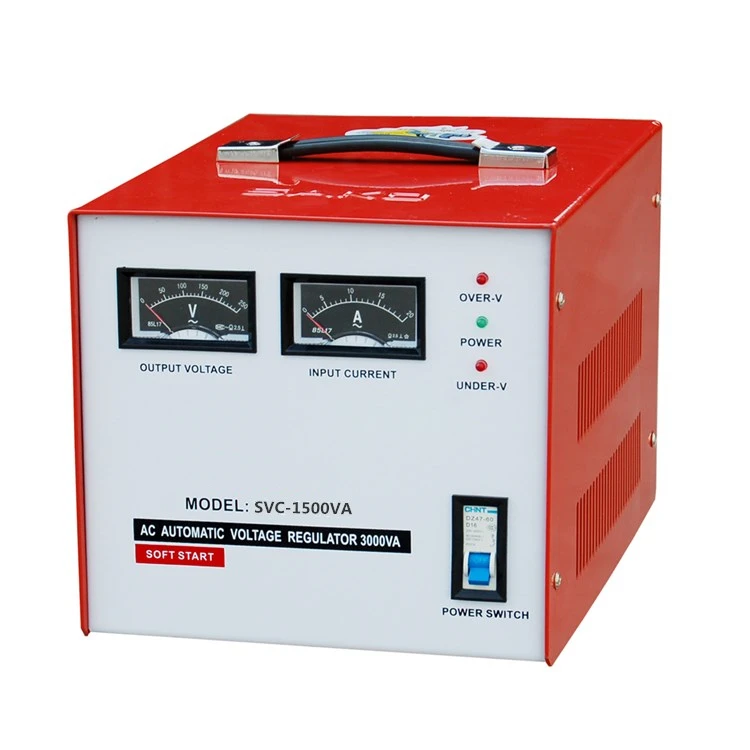 

Однофазные стабилизаторы напряжения SVC1500VA 220 В, регуляторы напряжения