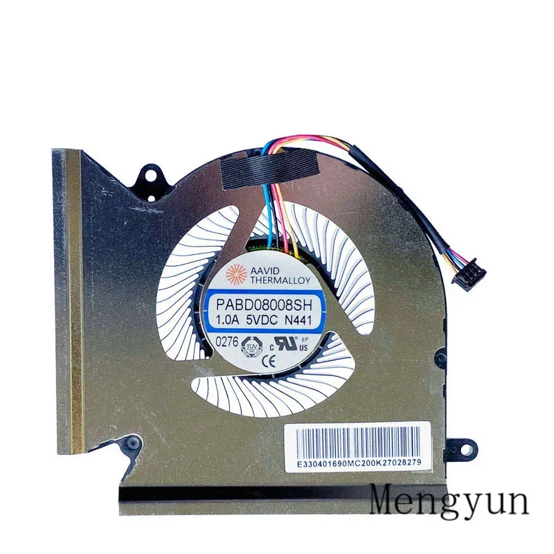 Вентилятор охлаждения процессора ноутбука для MSI GE66 RaidH 10UG 10UE 11UH 11UG GP66 Leopard 10UH 11UEer