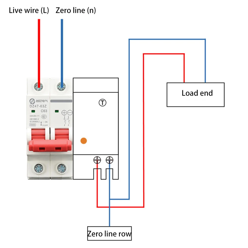 Мини-выключатель цепи на солнечной батарее 1000 В 2P |
