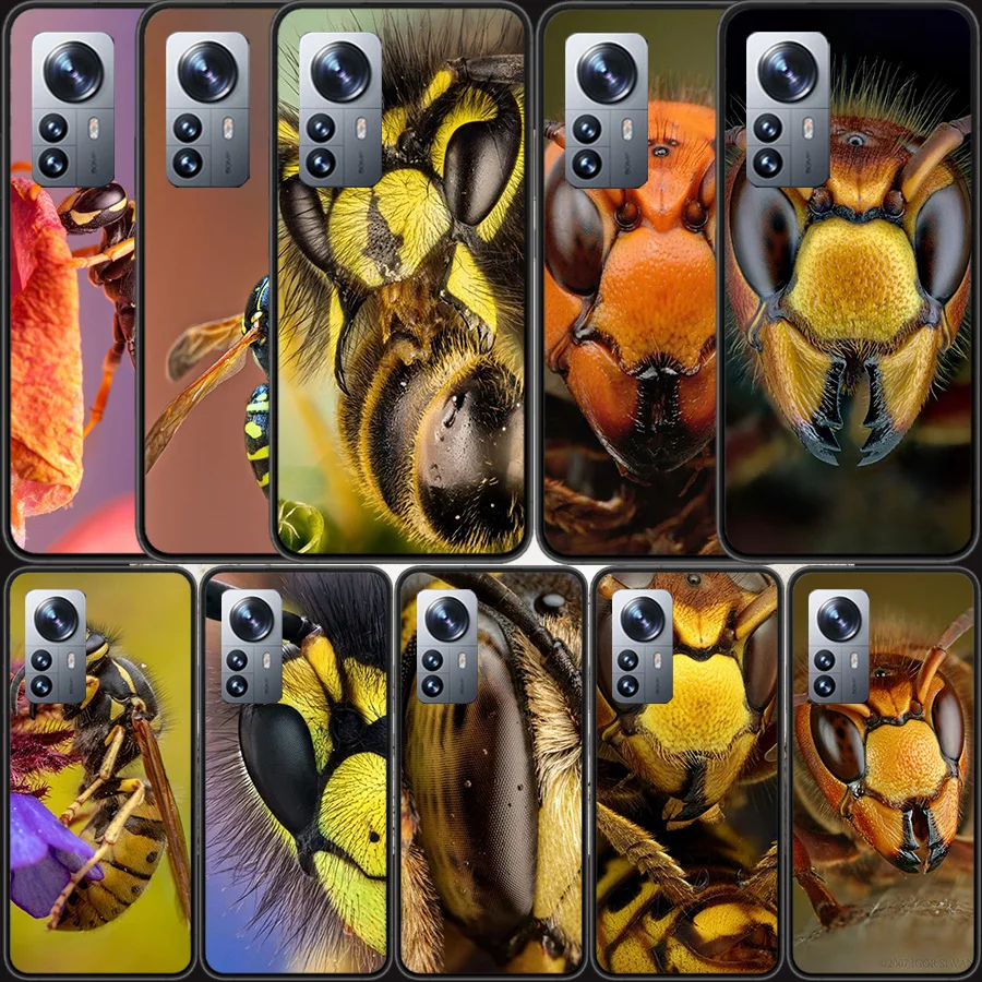 

Чехол Killer wasp для телефона Xiaomi Poco X4 X3 NFC M4 Pro 5G GT M2 M3 Mi Note 10 Lite F3 F2 F1 A1 A2 A3 CC9E Capa