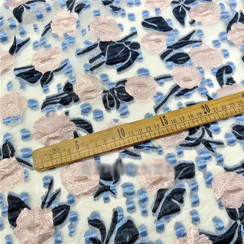 Элегантное платье из органзы с объемными цветами в европейском и американском