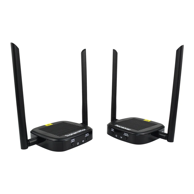 200m 1080P@60Hz with HDMI Loop Output Support Type-c Input Wireless HDMI Transmitter&Receiver HDMI Wireless Extender