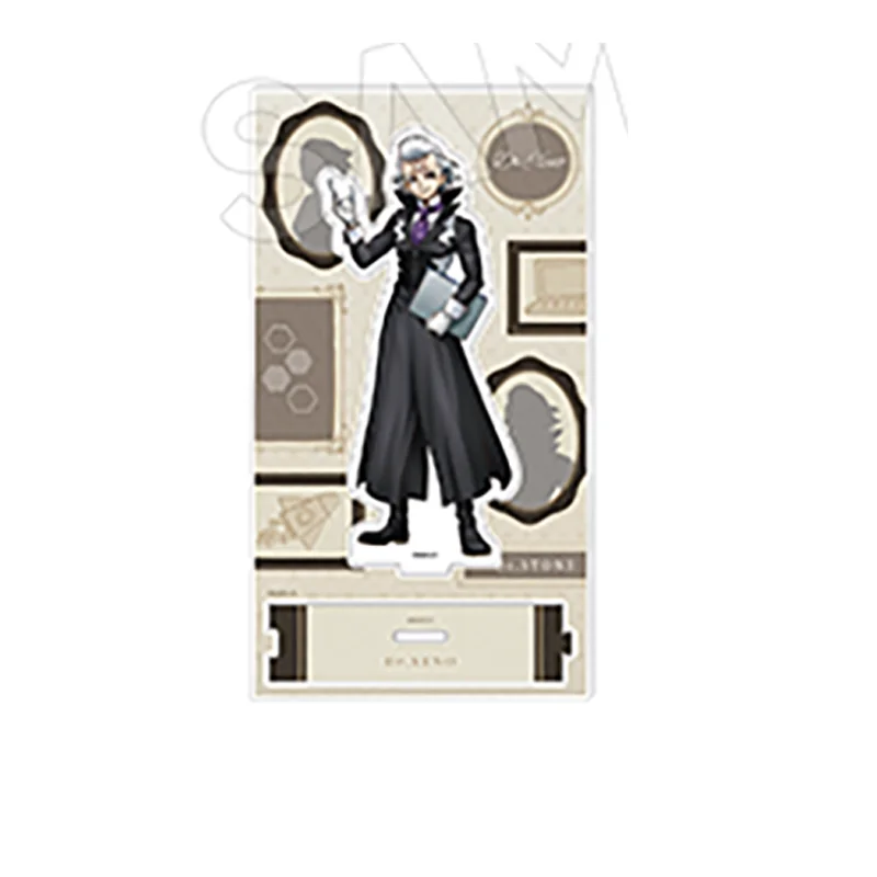 Фото Аниме Ishigami Senku Saionji Ukyo Nanami Ryusui акриловая кукла-подставка Game Asagiri Hyoga фигурка модель тарелка игрушка для косплея в подарок №5