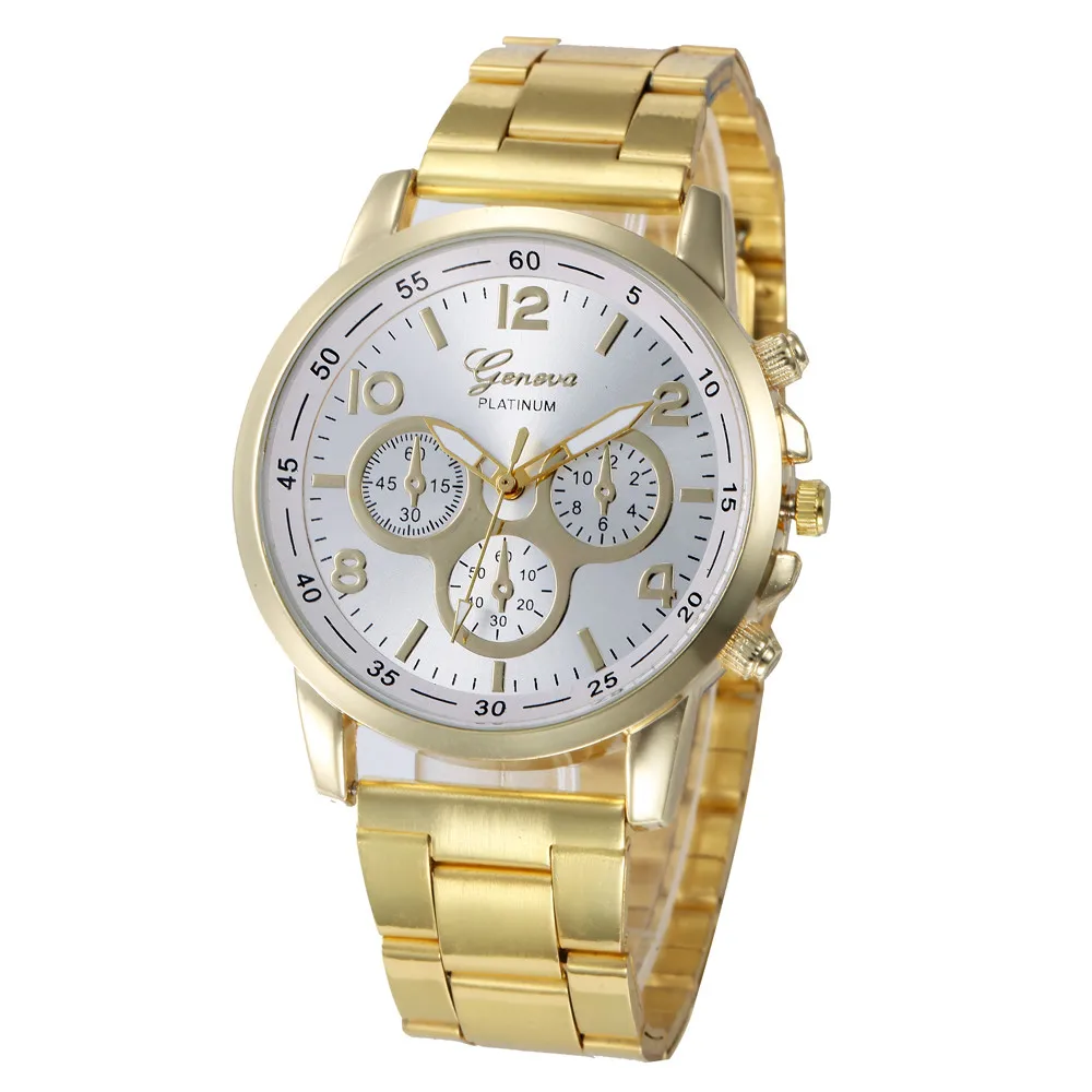 

NO.2 A1725 Watches Kol Saati Stainless Steel Band Sport Quartz Hour Analog Watch Ladies Wrist Watch Femme Clock Reloj Mujer