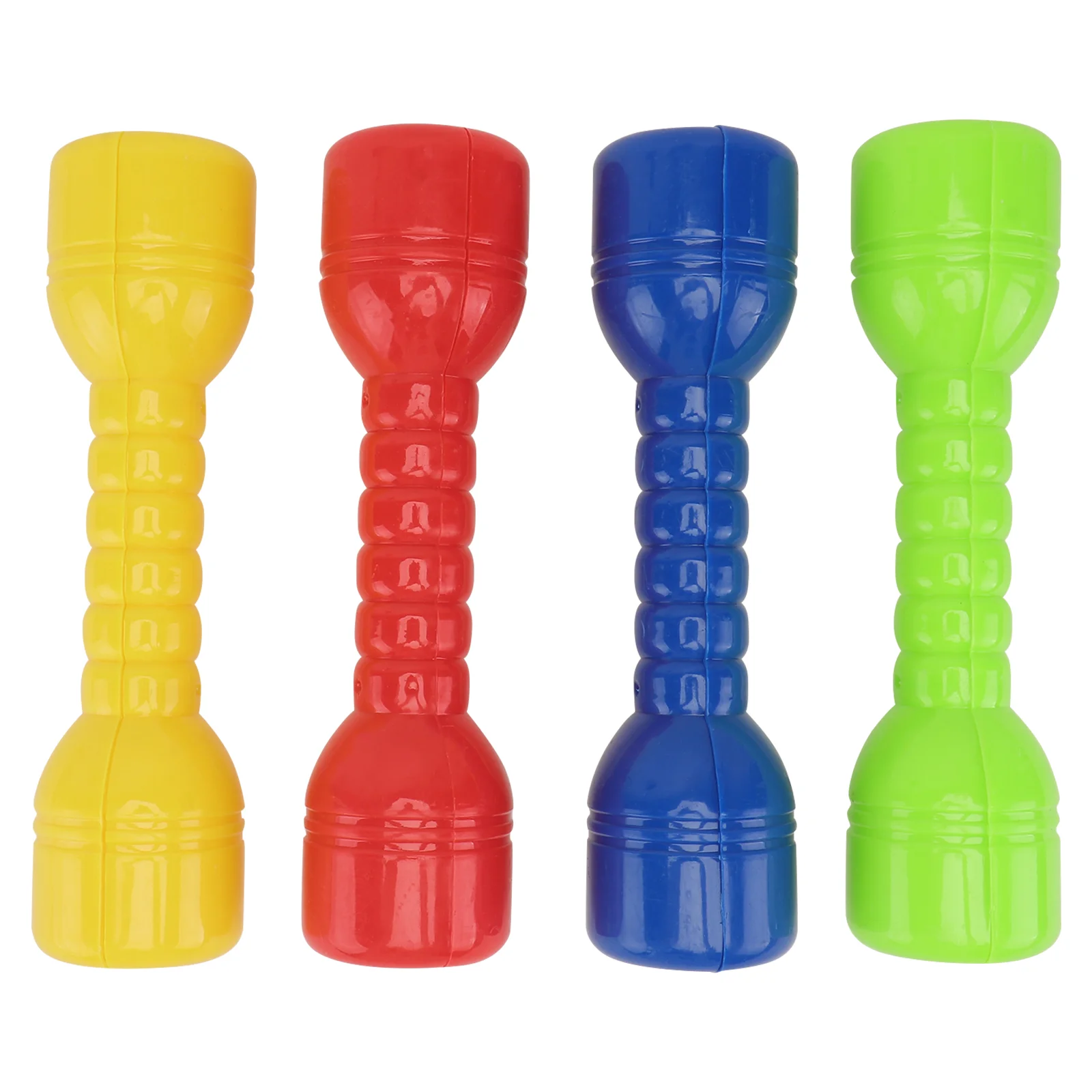 

4pcs Dumbbell Pretend Workout Set for Kids Dumbbells Children Morning Exercise Barbells for Beginner Workout Weightlifting ( )