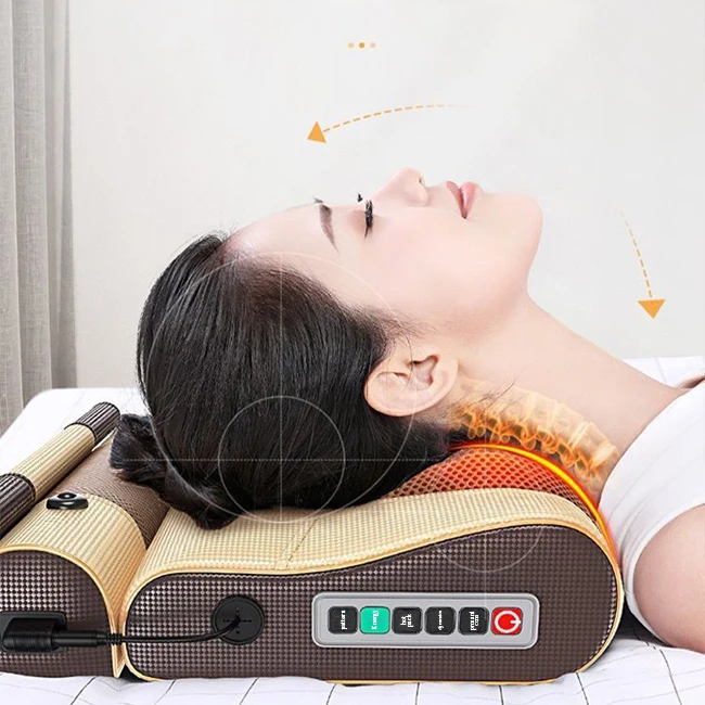 Массажная подушка 3 в 1 для дома и автомобиля расслабления мягкая шиацу массажер