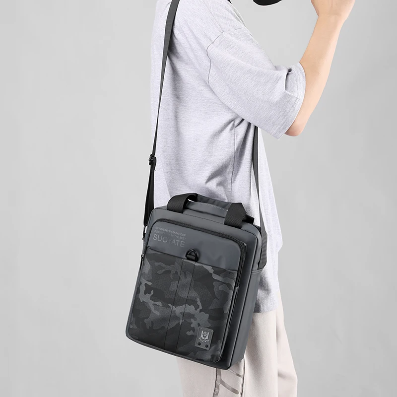 Large Capacity Shoulder Bags for Men High Quality Business Commuter Handbag Outdoor Travel Oxford Cloth Messenger Bag Sac Homme