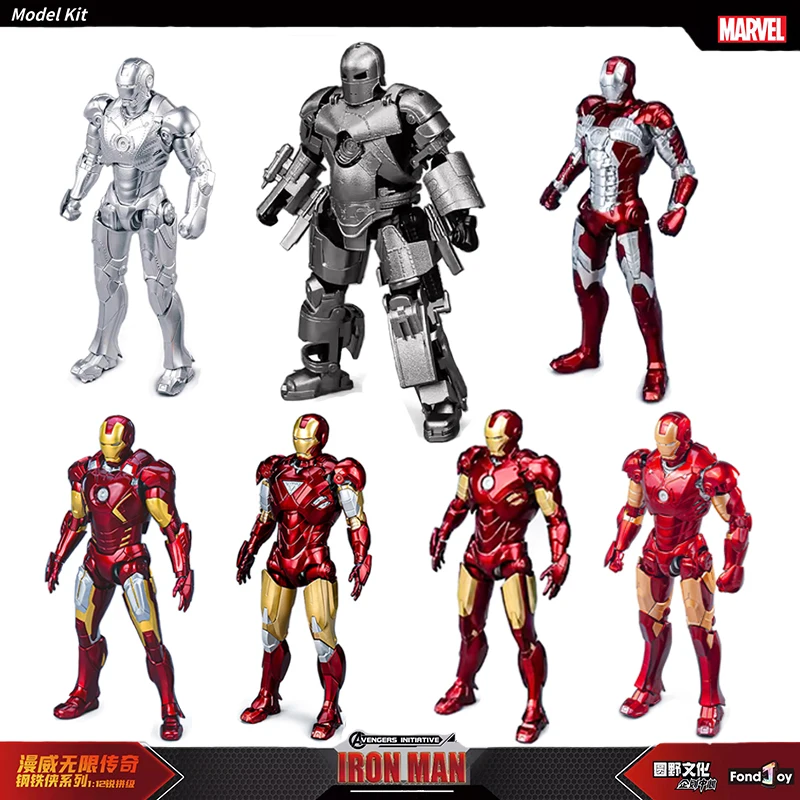 7 стилей фигурки Марвел Железный человек модель игрушки серии знака