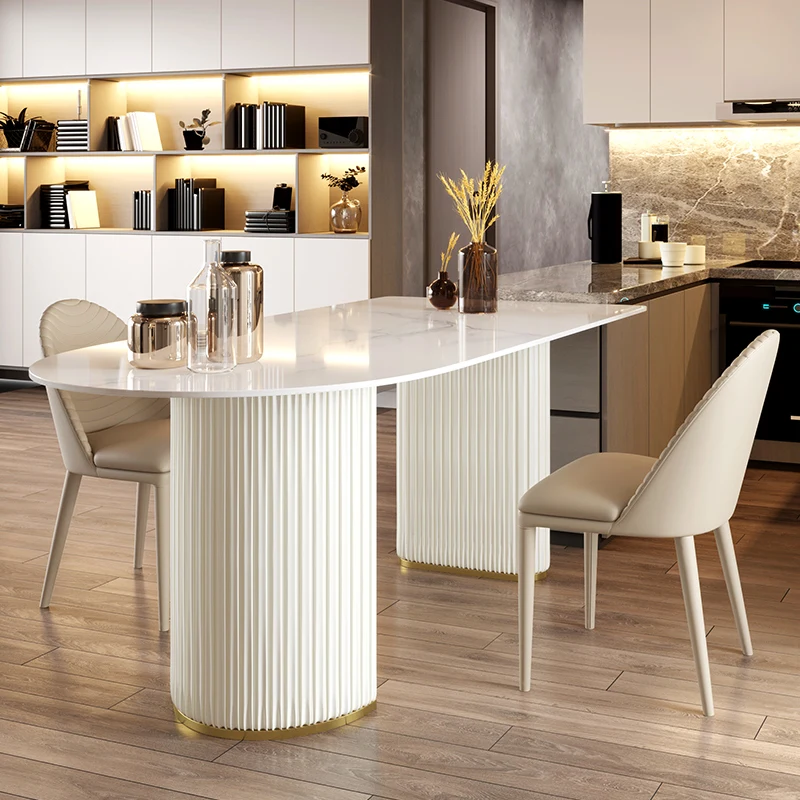 

Modern Luxury Restaurant Island Dining Tables And Chairs