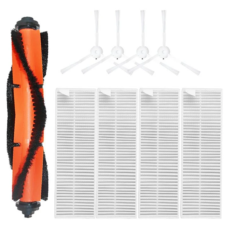 

Набор боковых щеток для пылесоса Xiaomi Mijia G1, аксессуары для пылесоса, круглая щетка, Hepa фильтр, запасные части