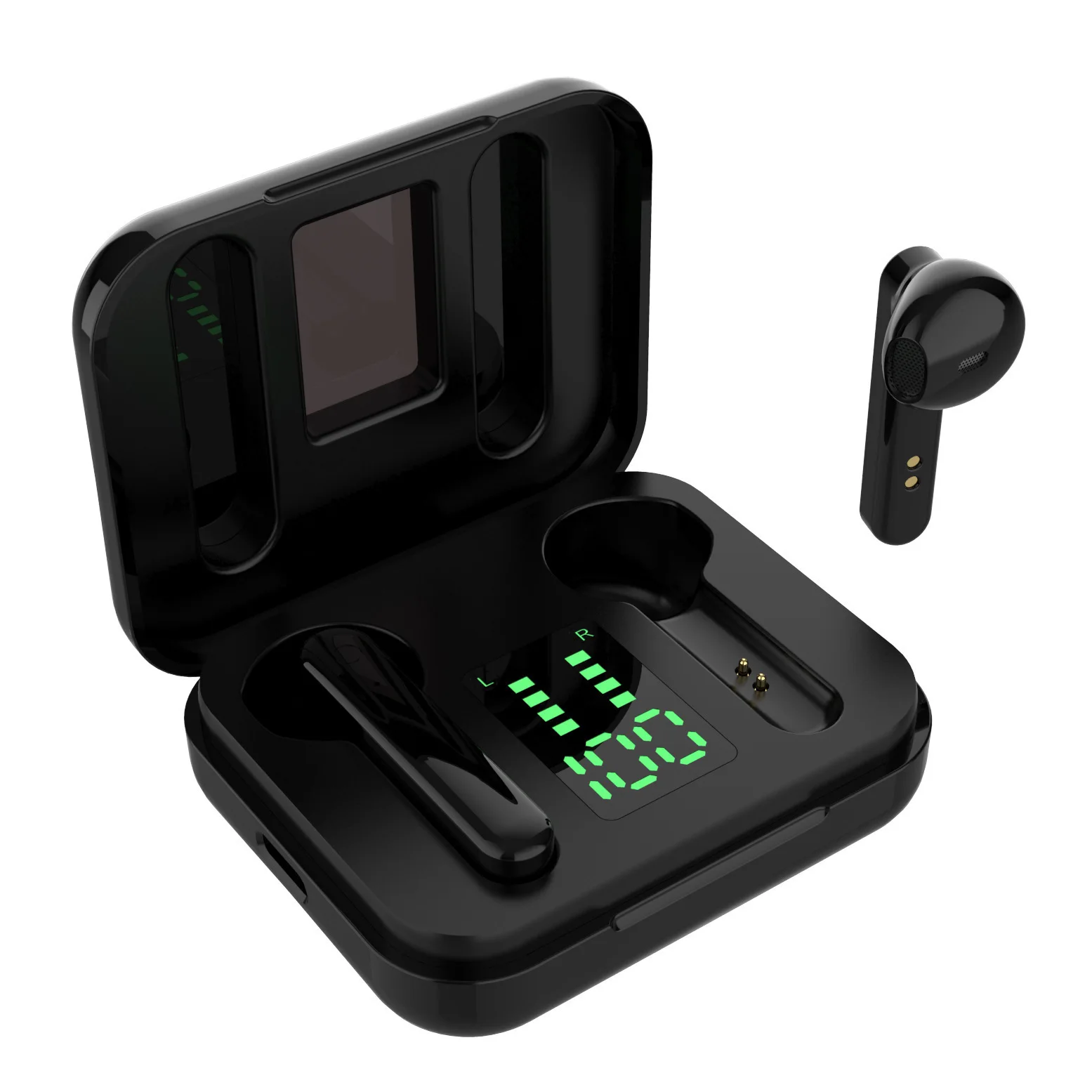 

Беспроводные Bluetooth-наушники VITOG, TWS, 20 ч, с сенсорным управлением