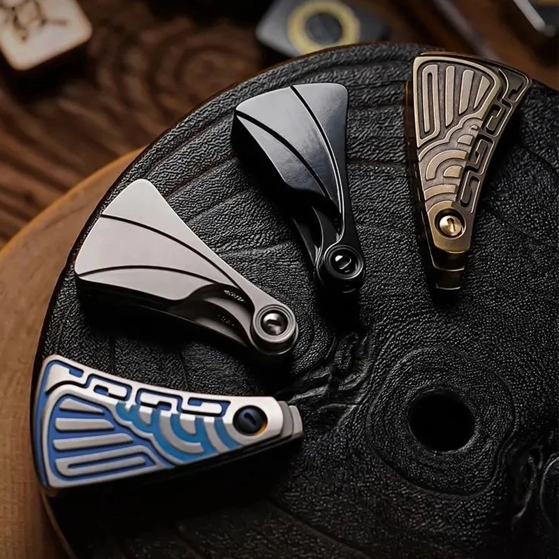 

MUYI & MOTEDC 2,0 магнитный мини складной вентилятор для взрослых декомпрессионный игрушечный веер Push слайдер магнитное всасывание оригинальный бренд