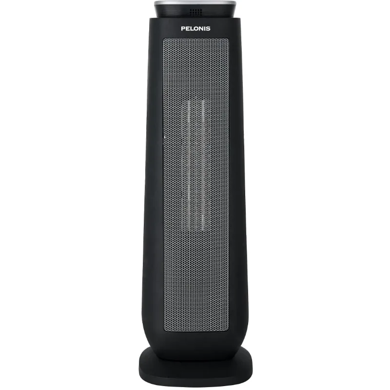 

Pelonis 23" Ceramic Tower Fan-Forced Space Heater, PTHW15-18MR, Black