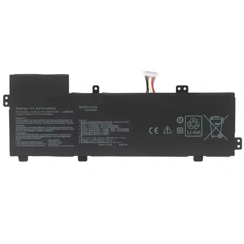 Фото Аккумулятор для ноутбука B31N1534 для Asus Zenbook U5000 UX510 UX510UW UX510UW-1A UX510UW-RB71 UX510UW-CN044T UX510UX-1A UX510UX-CN020T-BE №5