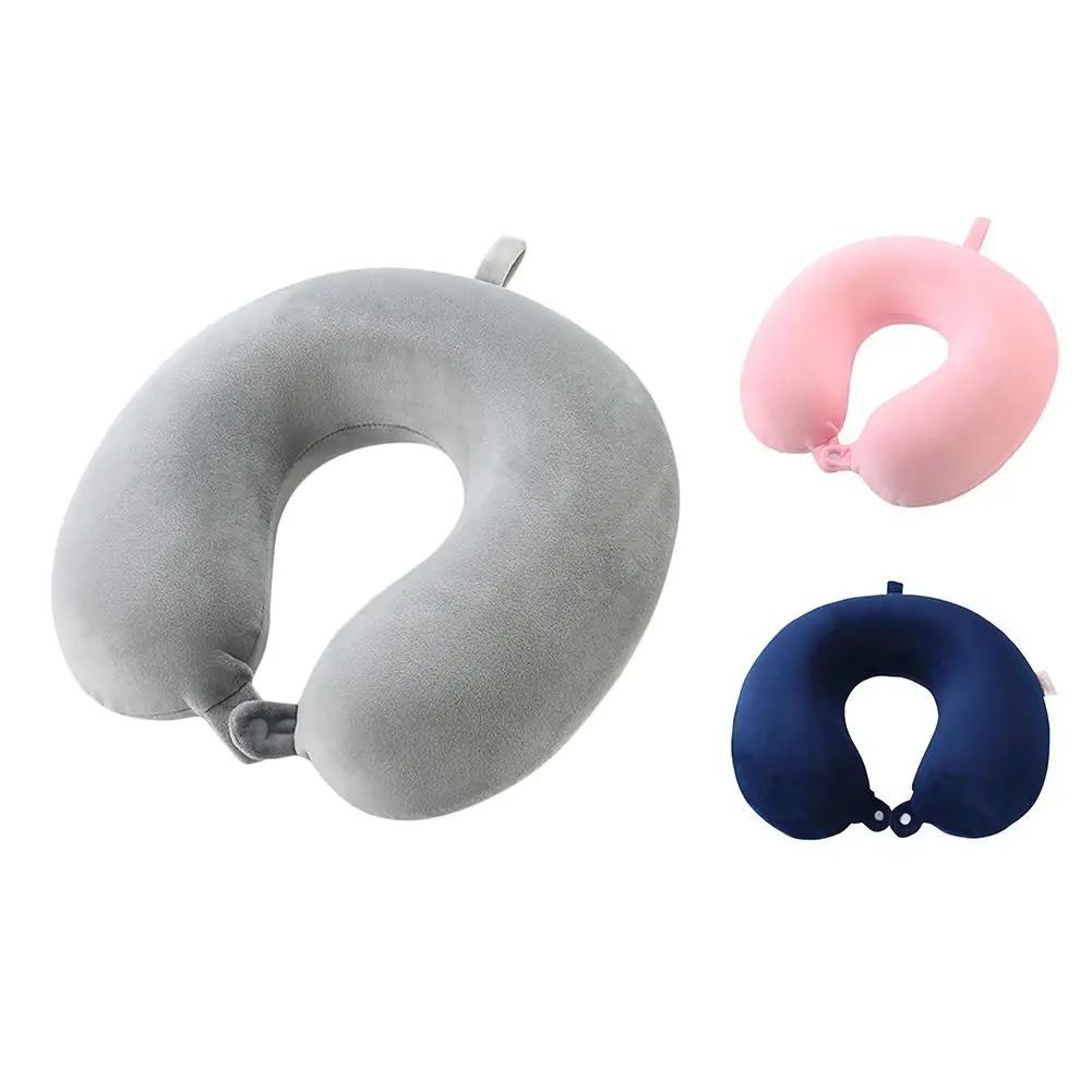 

U-shape Neck Pillow Soft Support Memory Foam Travel Neck Pillow Suitable For Planes Trains Self-driving Cars (30 X 30 X 10cm)