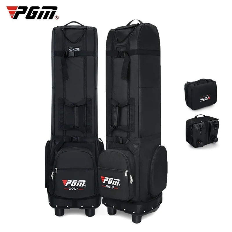 PGM Golf Aviation Bag Waterproof Golf Travel Bag Package with Wheels Large Capacity Foldable Airplane Golf Bags Carry Supplies