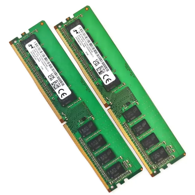Оперативная память для сервера Micron DDR4 ECC 8 Гб 3200 МГц, память для сервера 8 Гб 1RX8, детская память для сервера ECC 1,2 в