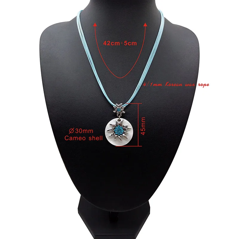 Женское ожерелье QIDIEHUA Edelweiss