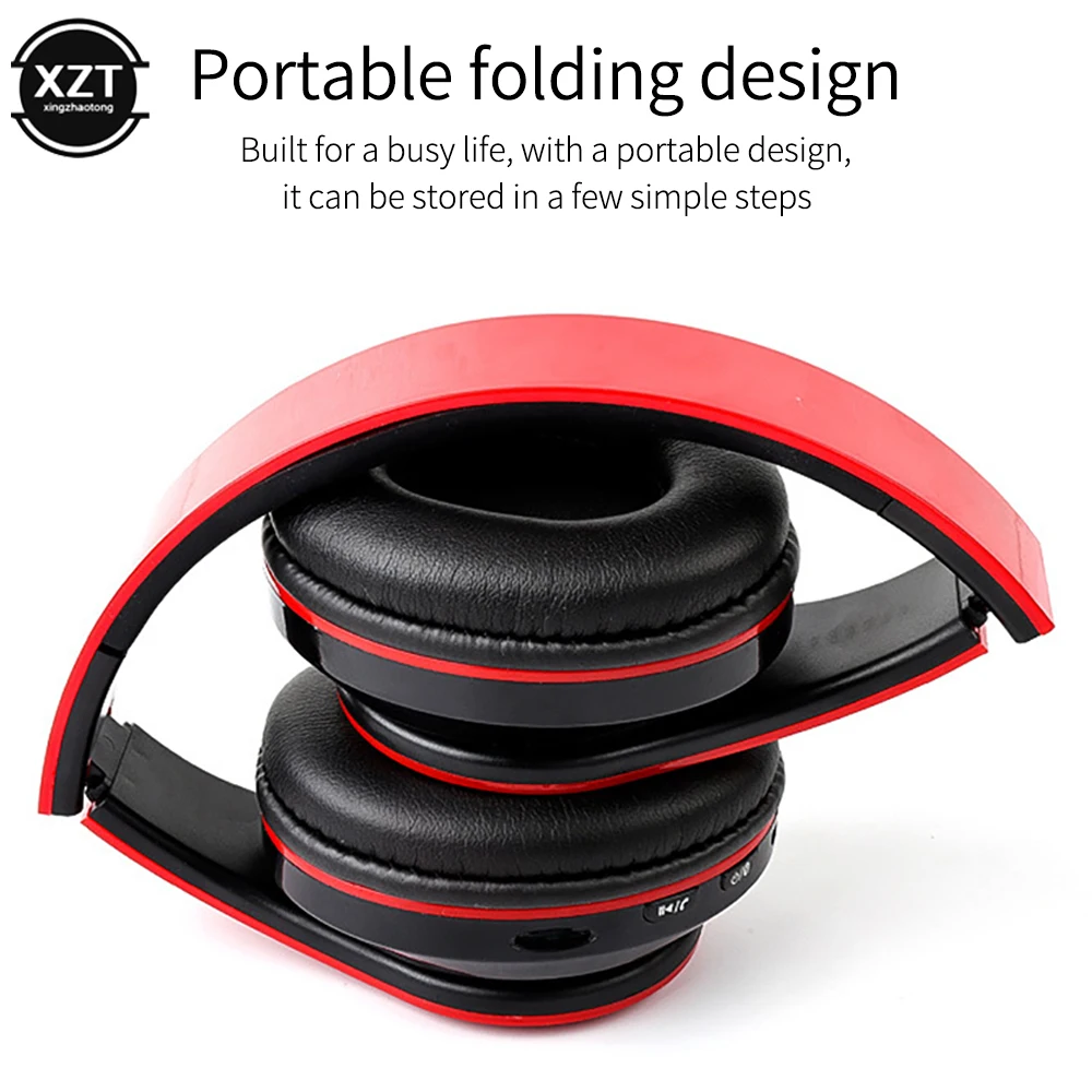 Bluetooth-наушники B39 складные с микрофоном и поддержкой SD-карты