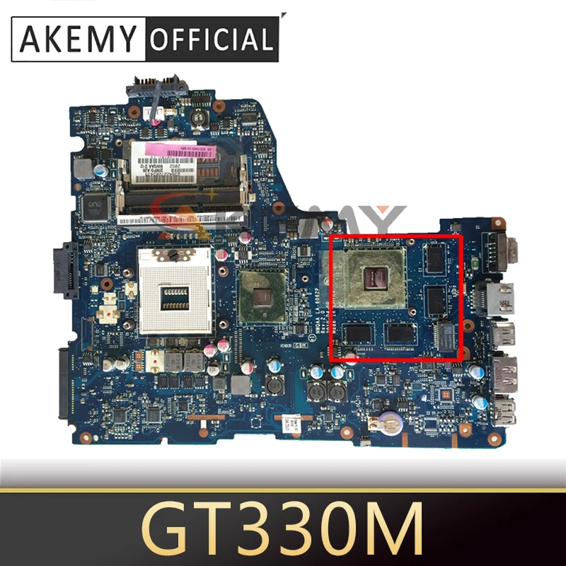 

AKEMY LA-6062P K000104430 K000112450 For Toshiba Satellite A660 A665 Laptop motherboard 3D Version GT330M GPU Free cpu