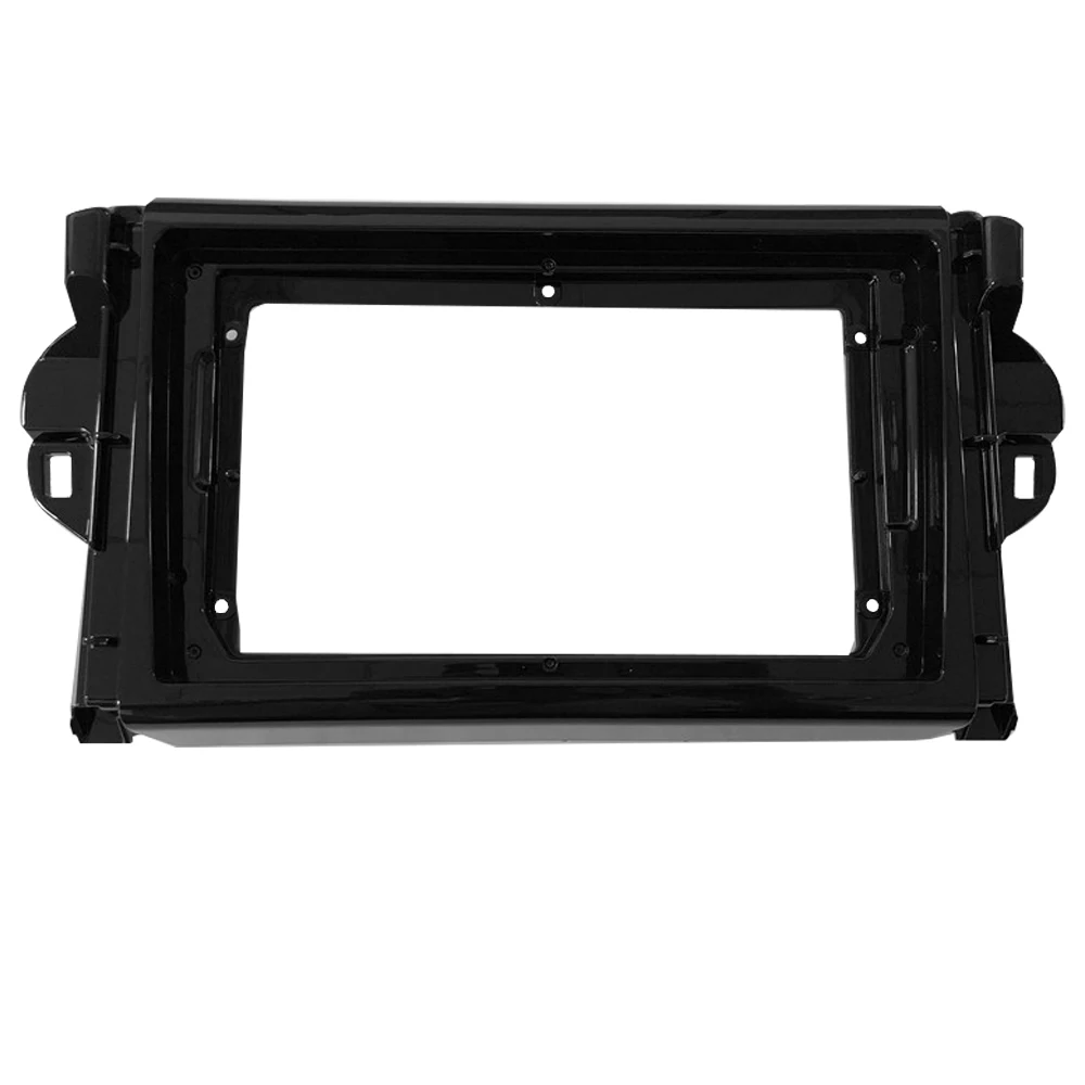 Фото Рамка автомобильного радиоприемника для Toyota Fortuner SW4 2015-2020 9-дюймовая 2DIN стерео панель жгут проводов шнур питания адаптер кабеля Canbus №2