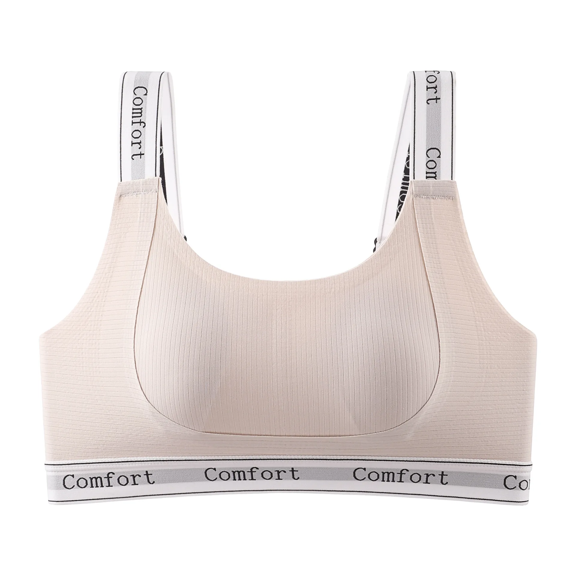 Бесшовный Беспроводной Спортивный Бюстгальтер Для Девочек С Полной Чашкой