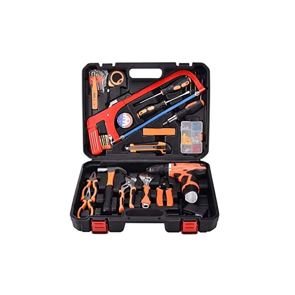 

Combination Kit Multifunction Household 52Piece Electrician Repair Toolbox wall plate
